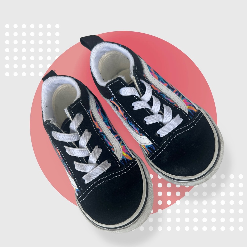 Vans Black and White Classic Sneakers